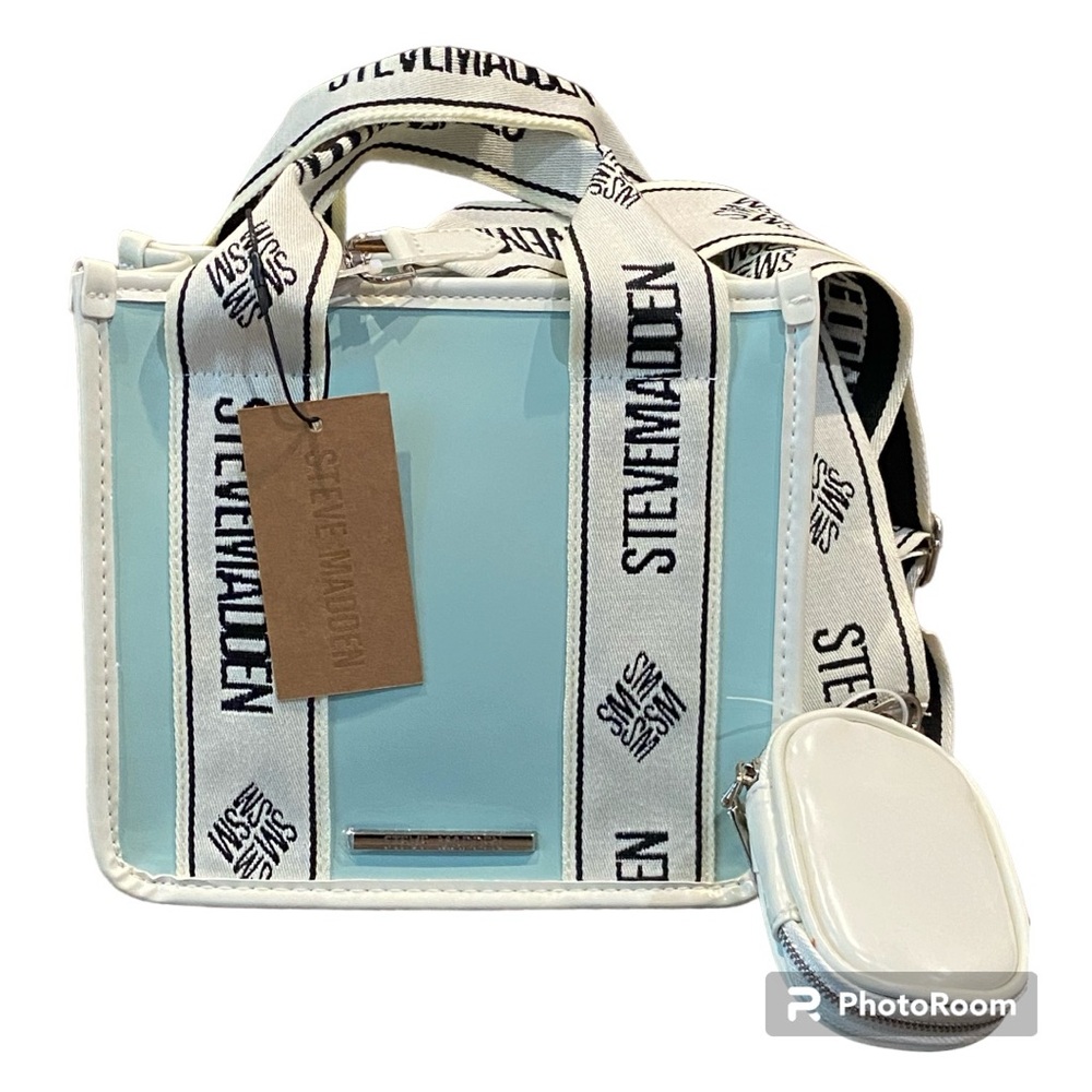 Steve Madden Mint crossbody and accessories pouch set